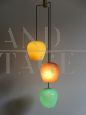 Lampadario italiano, design Massimo Vignelli per Venini, anni '50