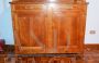 Credenza a due corpi vintage con vetrina, anni '50