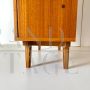 Stipo armadietto vintage in teak in stile scandinavo, Italia 1960