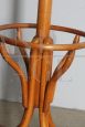 Attaccapanni in stile Thonet anni '40 in faggio curvato