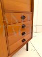 Credenza highboard di George Coslin per FARAM in legno di faggio