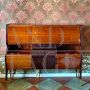 Credenza design di Osvaldo Borsani in palissandro e mogano                            