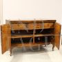 Credenza buffet di epoca Luigi XV in noce, Italia '700                            