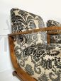 Coppia di poltrone Art Déco anni '40 in stile Thonet