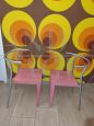 Coppia di sedie Dr. Glob di Philippe Starck per Kartell anni '70