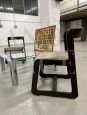 6 Willy Rizzo chairs for Mario Sabot