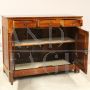 Credenza antica Impero dell'800 in noce