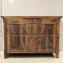 Credenza Luigi Filippo antica cappuccina in noce dell'800