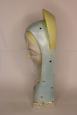 Statua in ceramica Lenci - Volto Madonna Anni '50                            