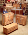 Credenza madia Comò by Pierre Chapo, modello R16, circa 1969, Francia