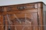 Antica credenza servante provenzale scolpita in rovere a 3 ante, XVIII secolo