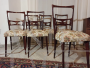 Set di 6 sedie vintage anni '50 design Paolo Buffa