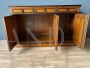 Credenza madia antica dell'800 con dettagli ebanizzati