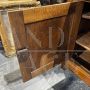 Servante credenza cappuccina antica Carlo X con piano in marmo