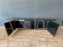 Credenza Sheraton di Giotto Stoppino nera