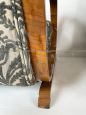 Coppia di poltrone Art Déco anni '40 in stile Thonet