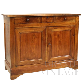 Credenza Luigi Filippo in noce '800                            