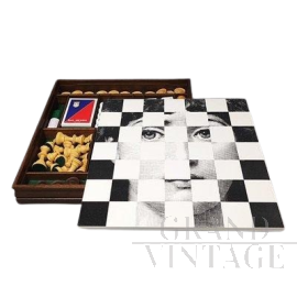 Set da gioco da tavolo di Piero Fornasetti, Italia anni '70                            