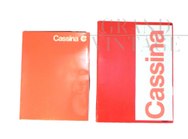 Cassina 1979 catalog and design sheets