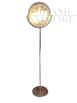 Floor lamp by Piero Fornasetti with the face of Lina Cavalieri