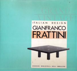 Gianfranco Frattini design book, ed. Biblioteca dell'Immagine for Acerbis, 1988