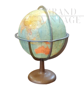 De Agostini vintage luminous globe from the 1960s