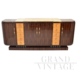 ART DECO SIDEBOARD, TWENTIETH CENTURY DESIGN, JEAN FAURE (1896-1983). 