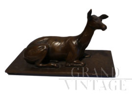 Vienna bronze fawn, late 19th century