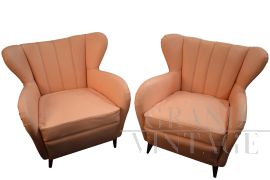 FRAU LEATHER ARMCHAIRS 50s