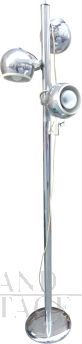 Reggiani chromed floor lamp