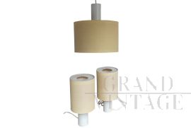 Light trio: ceiling lamp + 2 bedside lamps