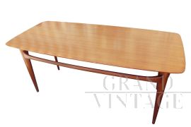 Norwegian Wood style rectangular teak table