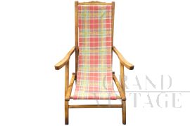 Piedmontese deckchair from the 19th century