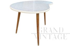 Vintage 60s coffee table with palette formica top