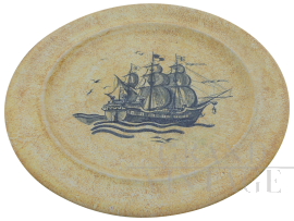 Collectible Plate Alba Docilia, Ceramiche Albissola