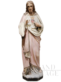 Statue of Christ, sacred art, early 1900s