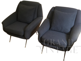 Original 1950s armchairs inspired by the Isa model