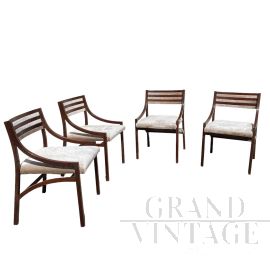 Set of 4 model 110 chairs by Ico Parisi for Cassina, 1960s