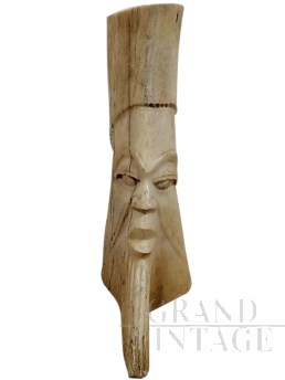 Antique African bone sculpture