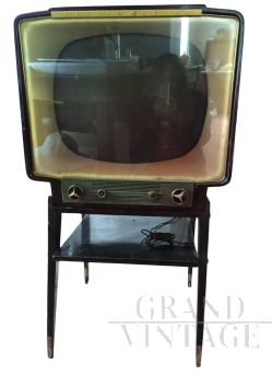 Radio Marelli vintage TV from the 60s with original support