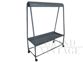 Vintage industrial trolley from a leather goods factory, 1970s