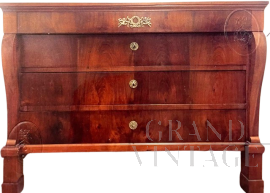 Antique Empire chest of drawers from the 19th century