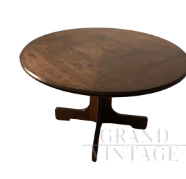 Tavolo da pranzo ovale vintage in teak con prolunga per G-Plan, 1960