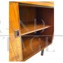 Scandinavian highboard cabinet in teak wood, 1960s