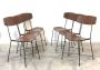 Set of 6 chairs designed by Augusto Bozzi, 1950s