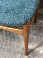 Set of 6 vintage Italian chairs in beech wood