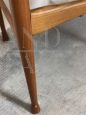 Set of 6 vintage Italian chairs in beech wood