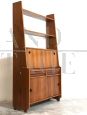 Vintage Scandinavian style teak highboard bookcase