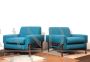 Pair of Kiushu armchairs by the Saporiti brothers, Italy 1960s