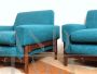 Pair of Kiushu armchairs by the Saporiti brothers, Italy 1960s